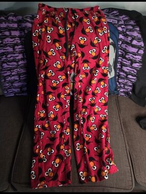 Sesame Street Red Elmo Fleece Pajama Bottoms